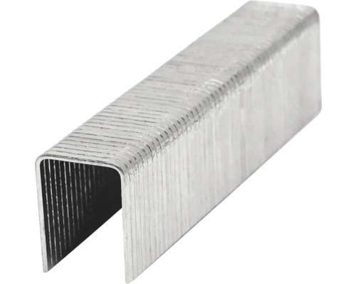 Agrafes métalliques, gros plan