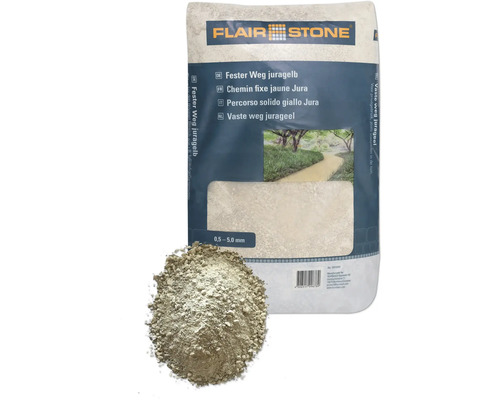 FLAIRSTONE Fester Weg juragelb 20 kg