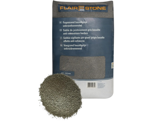 Sable de jointoiement FLAIRSTONE gris basalte 20 kg