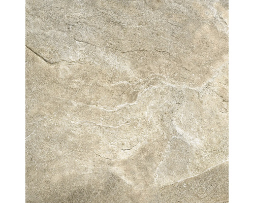 FLAIRSTONE Feinsteinzeug Terrassenplatte City Wave beige rektifizierte Kante 60 x 60 x 2 cm