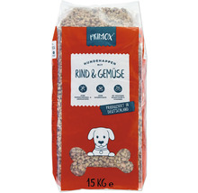PRIMOX Aliment pour chiens au bœuf et aux légumes, 15 kg