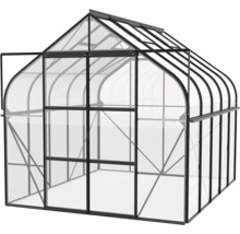 Gewächshaus mit Aluminiumrahmen und Polycarbonatplatten