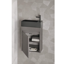 Meuble sous vasque Differnz HURA lxhxp 39,5 x 52 cm x 21,5 cm couleur de façade gris mat 38.006.31