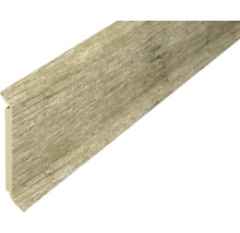 Plinthe en bois avec grain de bois