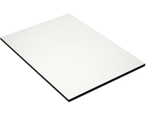 Panneau en plastique blanc