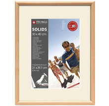 Fotorahmen aus Holz, 30 x 40 Zentimeter, mit Passepartout