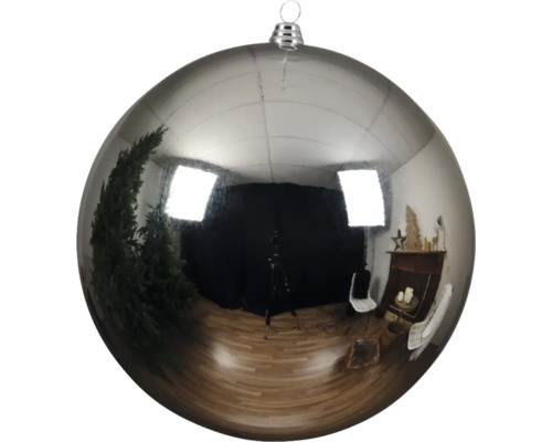 Boule de Noël Lafiora Ø 30 cm argent brillant