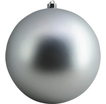 Silberne Christbaumkugel