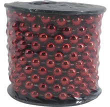 Rolle mit roter Perlenkette für Dekorationen