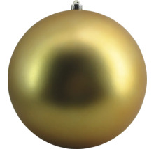 Boule de Noël dorée pour la décoration