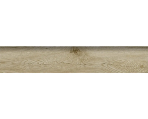 Plinthe de carrelage MIRAVA OSLO walnut light 8 x 60 cm Carreau aspect bois avec grain de bois