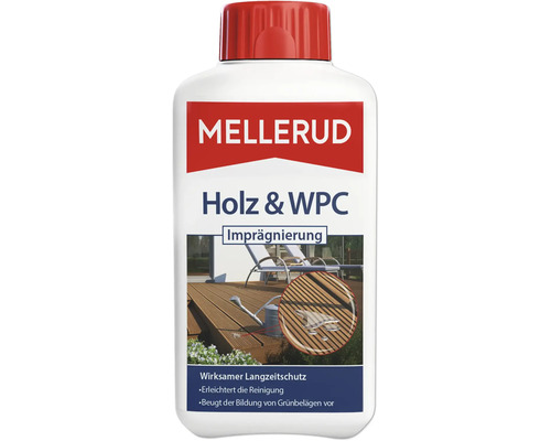 Imprégnation bois et bois composite Mellerud 0,5 l