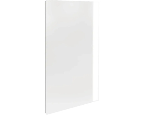 Miroir de salle de bains à LED FACKELMANN MIRRORS 40 x 70 cm couleur alu 84572 Façade de meuble blanche