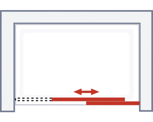 Illustration d''un joint de porte de garage pour l''étanchéité