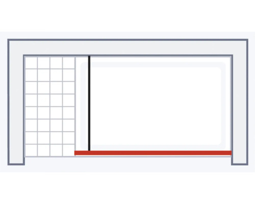 Schéma d''une étagère avec compartiments