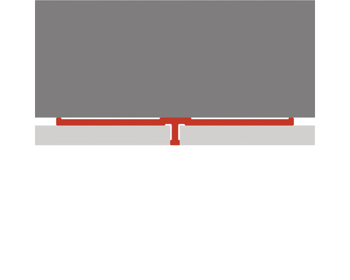 Bodenprofil zur Verbindung verschiedener Bodenbeläge