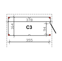 Plan C3 avec dimensions