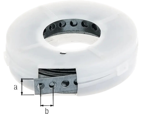 Dunstabzugsring mit Maßangaben