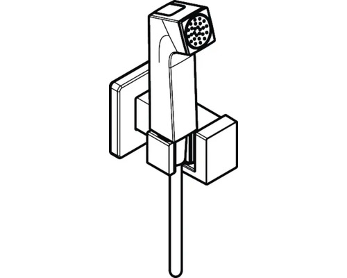 Bidetdusche zur Reinigung des Intimbereichs
