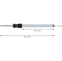 Bohrkrone mit den Massen 200 mm und 350 mm