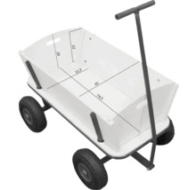 Bollerwagen mit Maßen