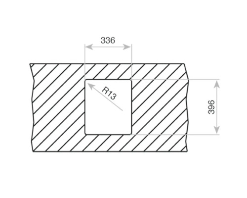 Schéma technique avec dimensions d''un produit