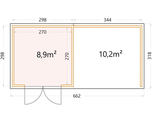 Plan avec dimensions