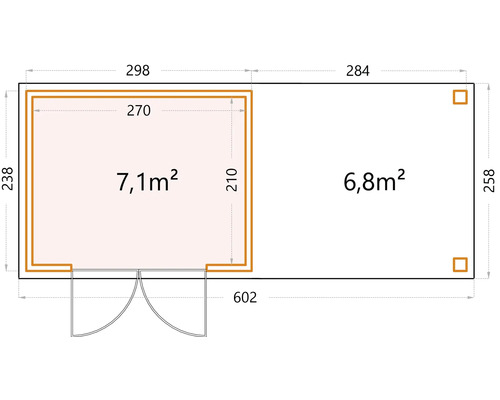 Plan avec dimensions
