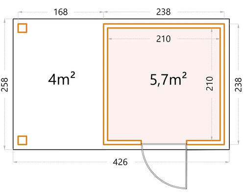Plan avec dimensions