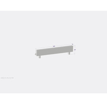 Radiateur aux dimensions 1600 x 330 mm
