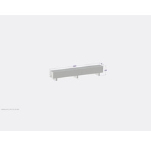Dessin technique d''un élément préfabriqué en béton avec les dimensions 2000, 230 et 330.