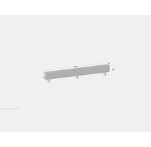 Bordure de trottoir en béton avec dimensions 2400 x 130 x 330 millimètres