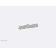 Dessin d''une bordure de trottoir en béton mesurant 2400 x 180 x 400 millimètres.