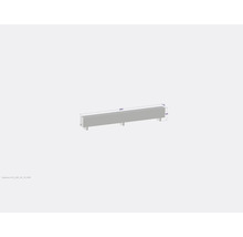 Dessin technique d''une bordure de trottoir préfabriquée en béton avec dimensions