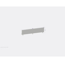 Représentation schématique d''un élément de clôture mesurant 2800 x 600 mm.