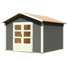 Abri de jardin en bois avec porte double
