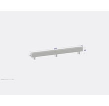 Licon Heat Standkonvektor KORALINE Basic LKB H 250 x L 2200 x T 130 mm weiß