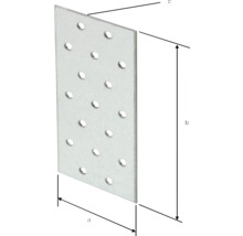 Holzverbinder mit Löchern zur Befestigung von Holzelementen