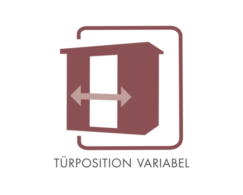 Symbol für variable Türposition