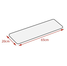 Tapis rectangulaire mesurant 20 sur 65 centimètres