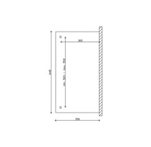 Dessin technique avec dimensions pour l''installation du produit