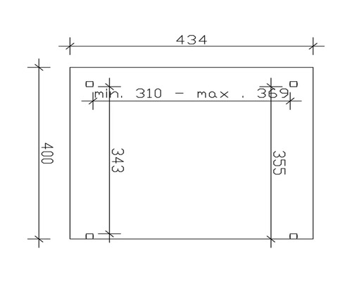 Dessin technique avec les dimensions