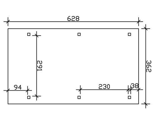 Dessin technique avec dimensions