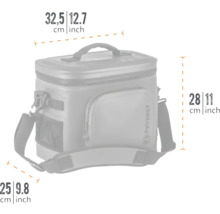 Petromax Kühltasche mit den Maßen 32,5 x 25 x 28 cm
