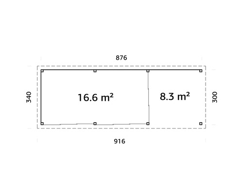 Plan d''un abri de jardin avec dimensions