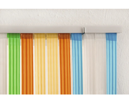 Gardinenstore mit Schlaufenaufhängung und verschiedenen Farben