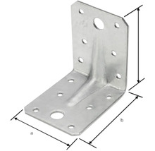 Winkelverbinder aus Metall mit Löchern zur Befestigung