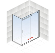 Cabine de douche d''angle avec porte coulissante