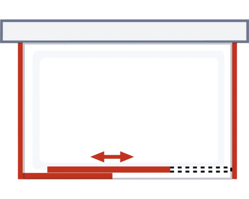 Illustration einer variablen Fensterbreite