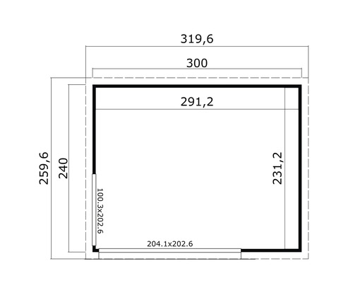 Plan avec dimensions